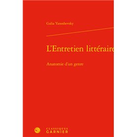 L'Entretien littéraire