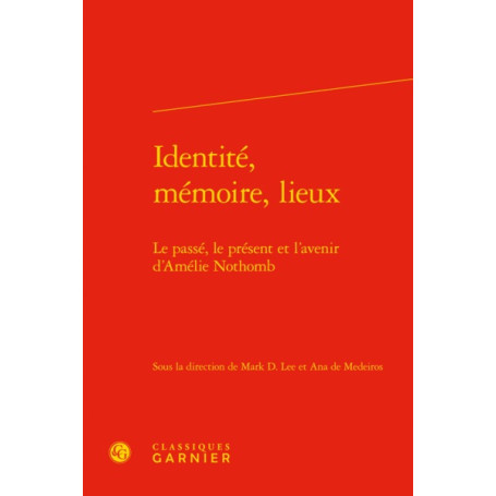 Identité, mémoire, lieux