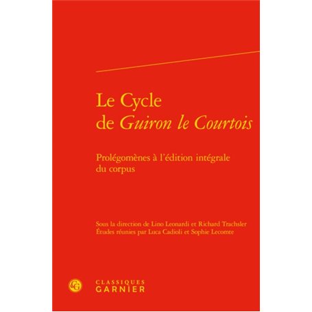 Le Cycle de Guiron le Courtois