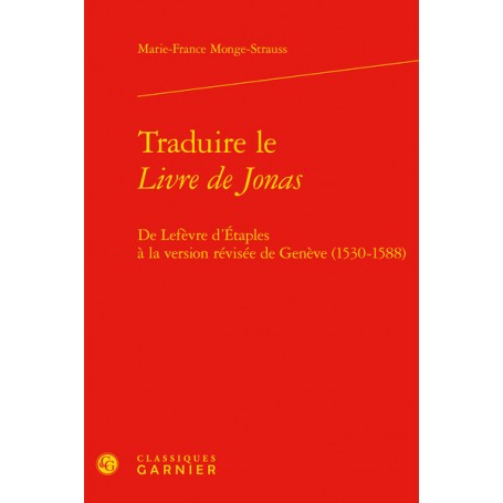 Traduire le Livre de Jonas