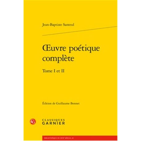 oeuvre poétique complète