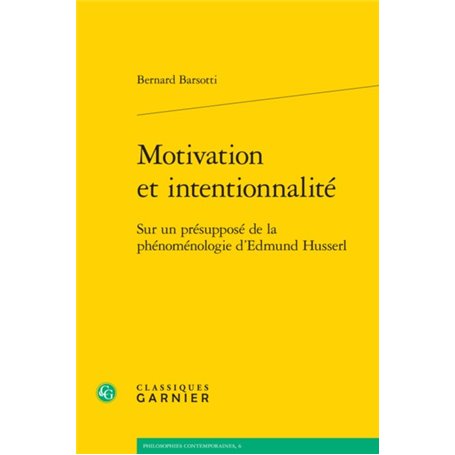 Motivation et intentionnalité