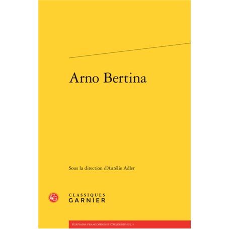 Arno Bertina