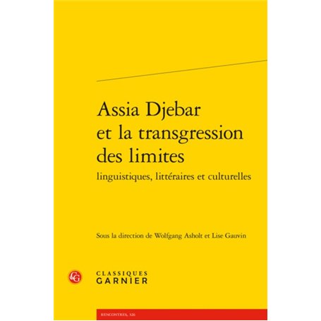 Assia Djebar et la transgression des limites