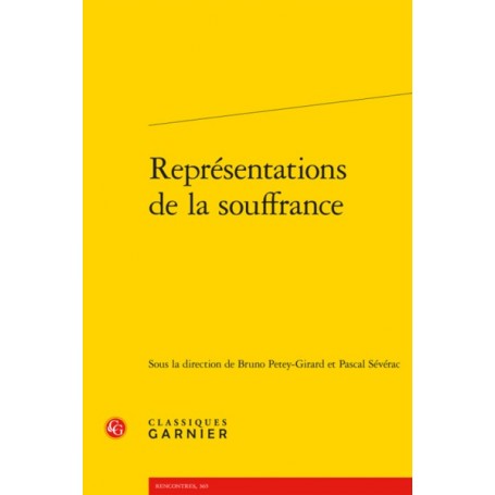 Représentations de la souffrance