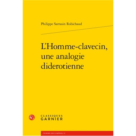 L'Homme-clavecin, une analogie diderotienne