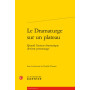 Le Dramaturge sur un plateau