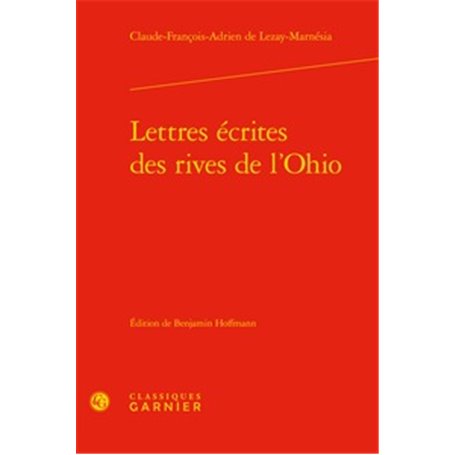 Lettres écrites des rives de l'Ohio