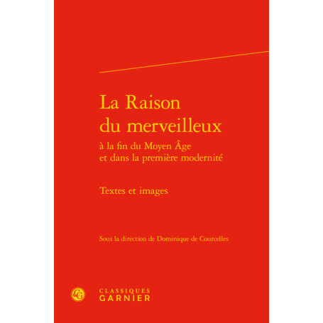 La Raison du merveilleux