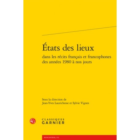 États des lieux