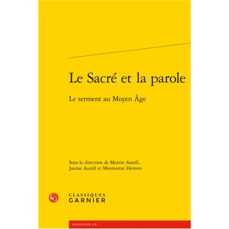 Le Sacré et la parole