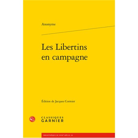 Les Libertins en campagne