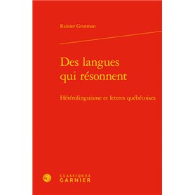 Des langues qui résonnent