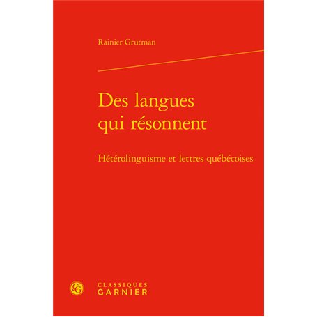 Des langues qui résonnent