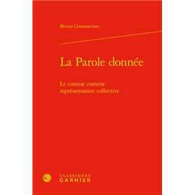 La Parole donnée