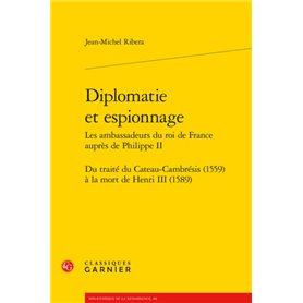 Diplomatie et espionnage