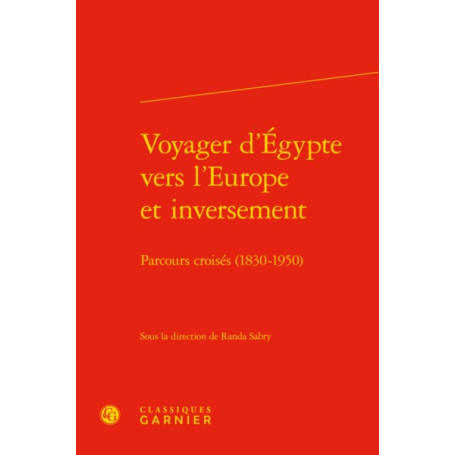 Voyager d'Égypte vers l'Europe et inversement