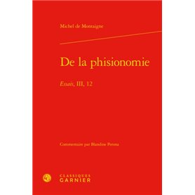 De la phisionomie