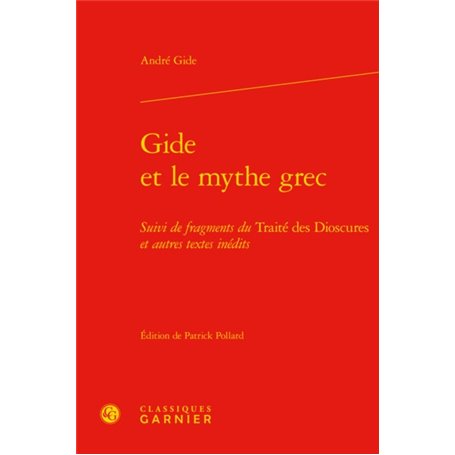 Gide et le mythe grec