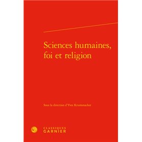 Sciences humaines, foi et religion