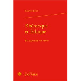 Rhétorique et Éthique