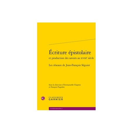 Écriture épistolaire