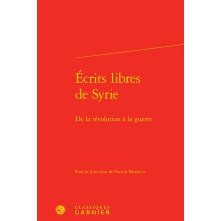 Écrits libres de Syrie