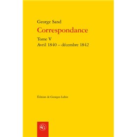 Correspondance