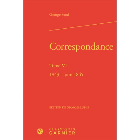 Correspondance