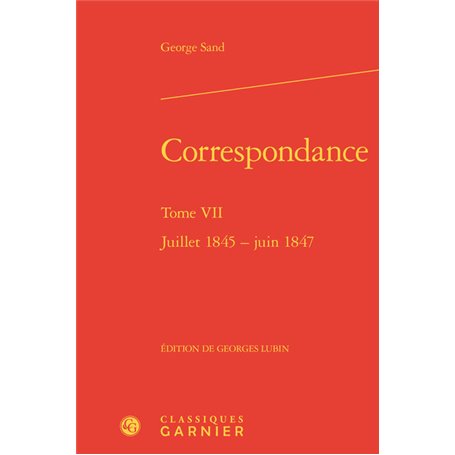 Correspondance