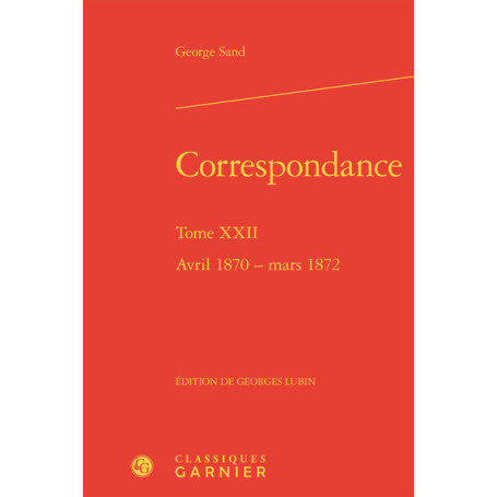 Correspondance