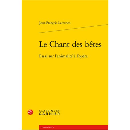 Le Chant des bêtes