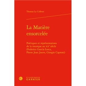 La Matière ensorcelée