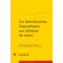 Les Introductions linguistiques aux éditions de textes