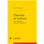 Théorie(s) de l'ecphrasis