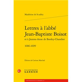 Lettres à l'abbé Jean-Baptiste Boisot