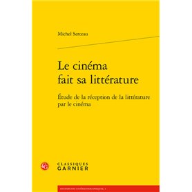 Le cinéma fait sa littérature