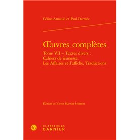 oeuvres complètes