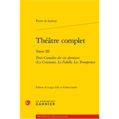 Théâtre complet