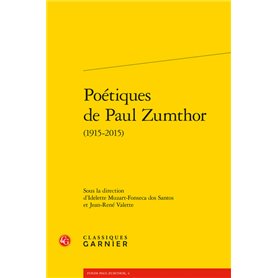 Poétiques de Paul Zumthor