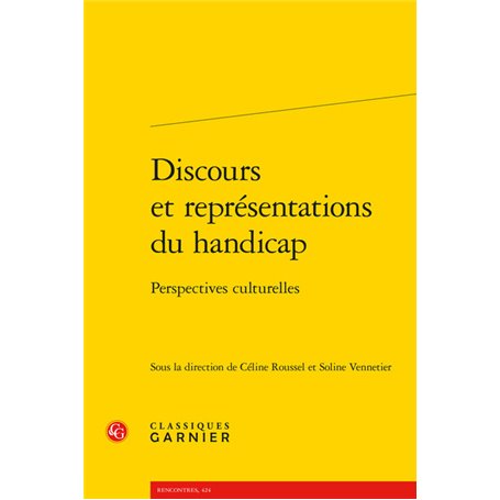 Discours et représentations du handicap