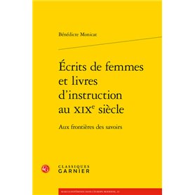 Écrits de femmes et livres d'instruction au XIXe siècle