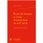 Écrits de femmes et livres d'instruction au XIXe siècle