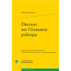 Discours sur l'économie politique