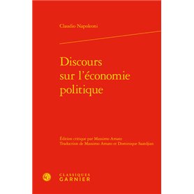 Discours sur l'économie politique