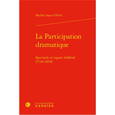 La Participation dramatique