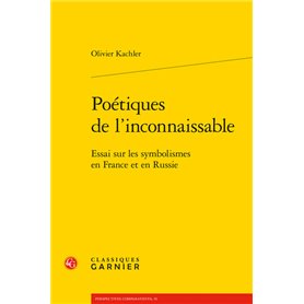 Poétiques de l'inconnaissable