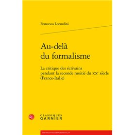 Au-delà du formalisme