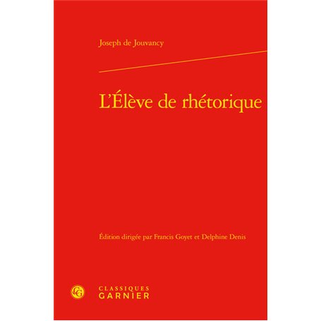 L'Élève de rhétorique