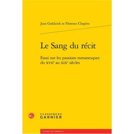 Le Sang du récit